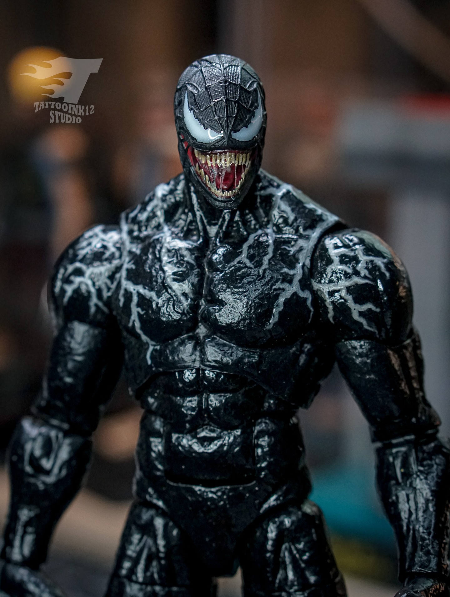 Spiderman 3 ( VENOM Nomal mount ) 1/12 only