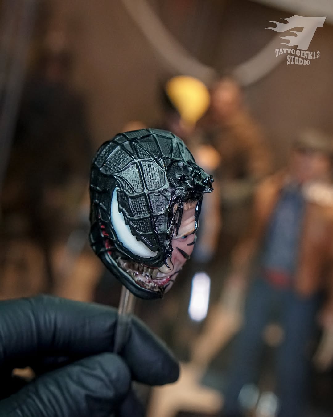 Venom Half face masked For Thundertoy 1/6