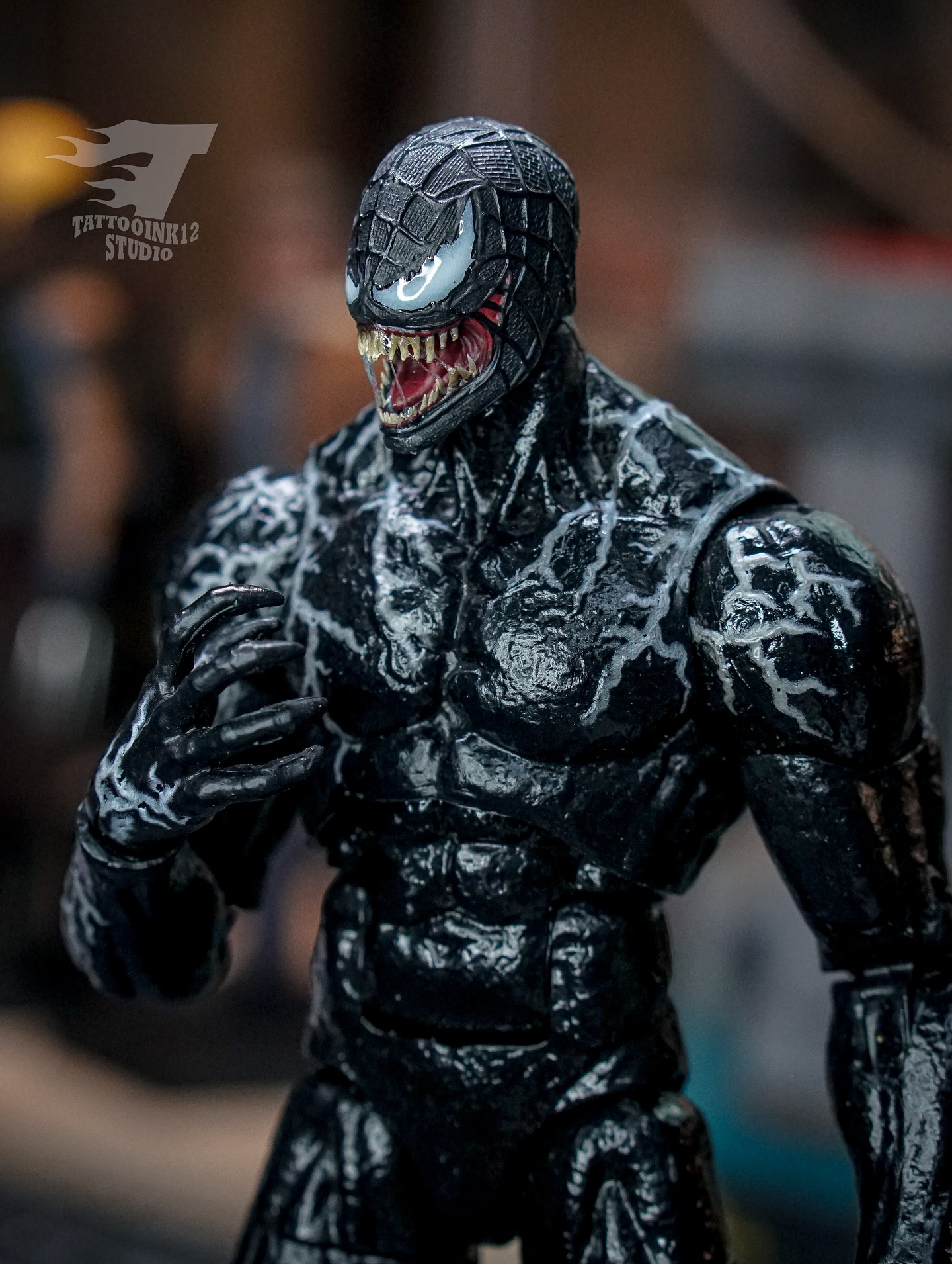 Spiderman 3 ( VENOM Nomal mount ) 1/12 only