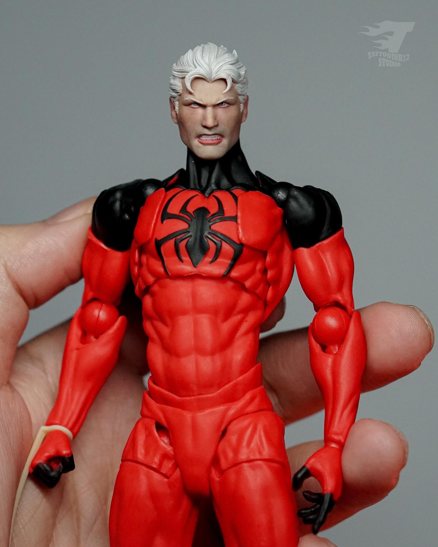 Peter parker head