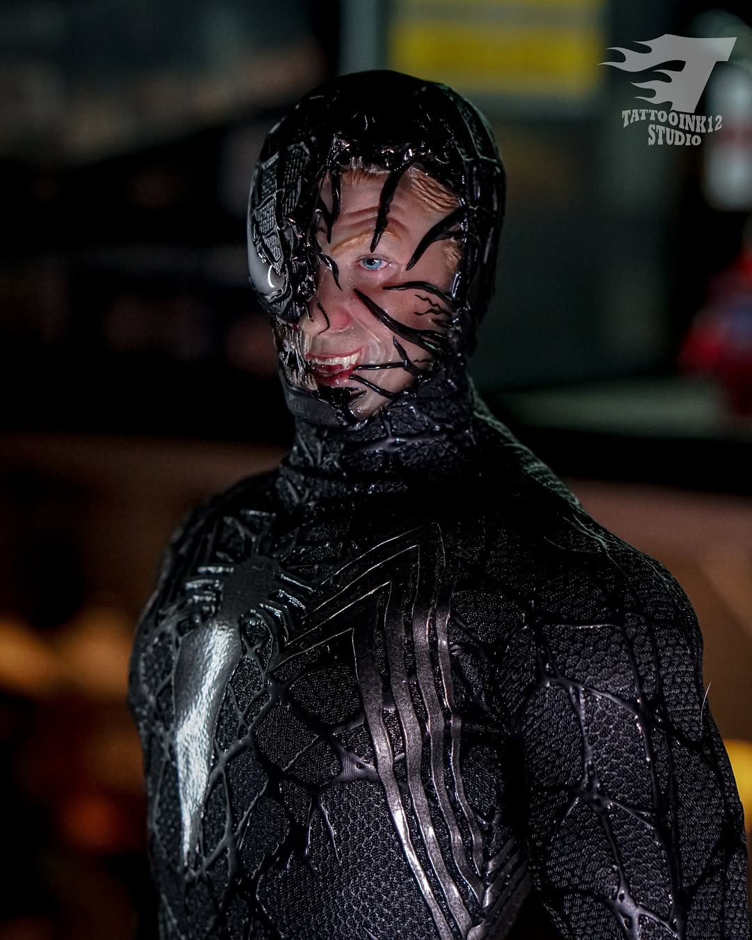Venom Half face masked For Thundertoy 1/6