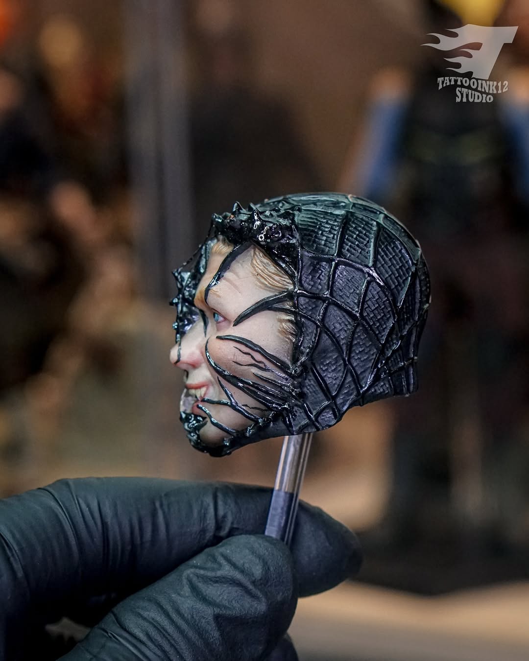 Venom Half face masked For Thundertoy 1/6