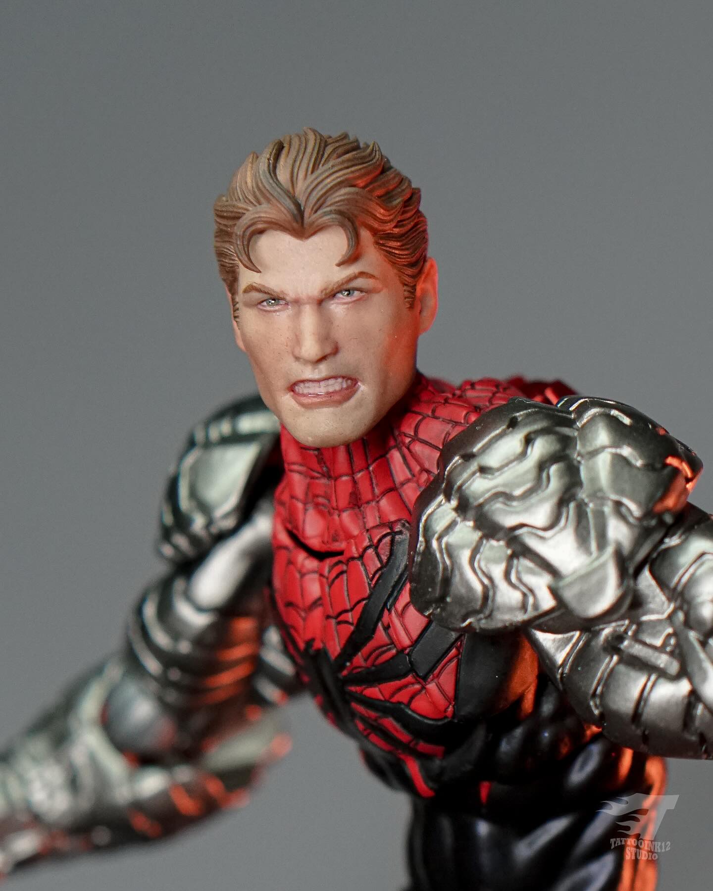 Peter parker head