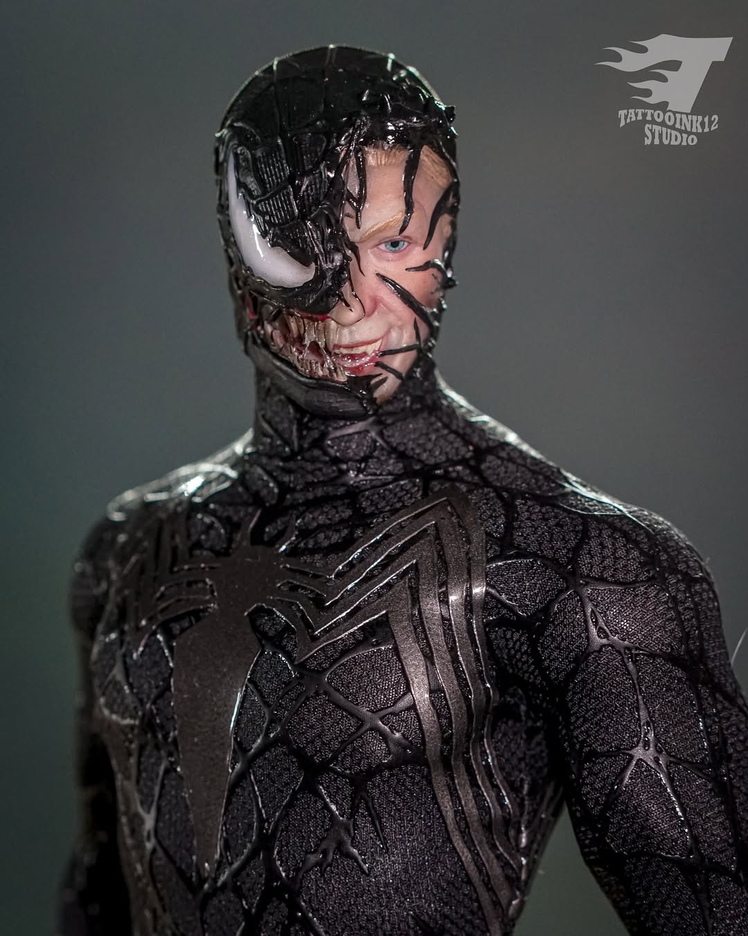 Venom Half face masked For Thundertoy 1/6