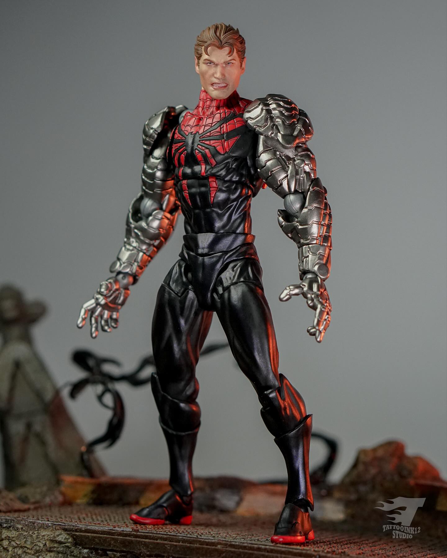 Peter parker head
